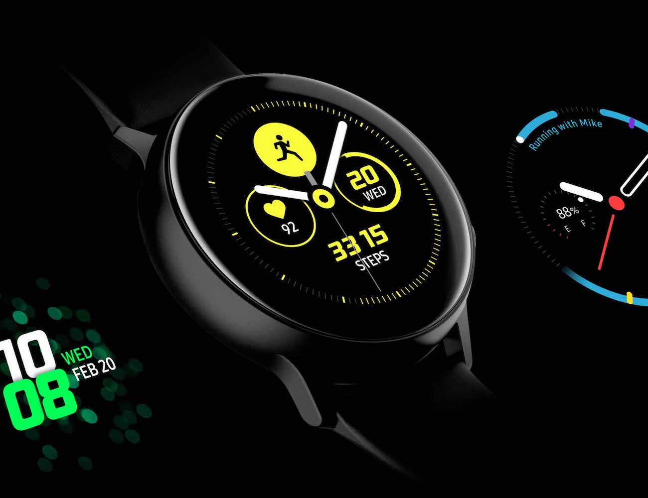 Montre intelligente Samsung Galaxy Watch Active - avantages et inconvénients