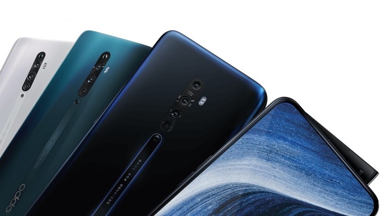 Smartphones Oppo Reno2, Oppo Reno2 Z et Oppo Reno2 F: comparaison des caractéristiques