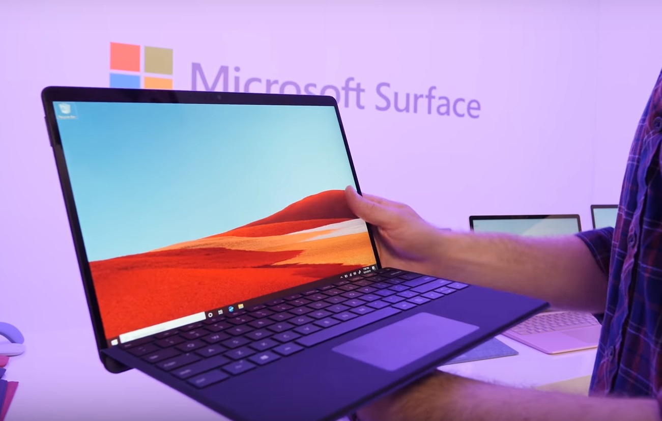 Test de Surface Laptop 3, Surface Pro 7 et Surface Pro X