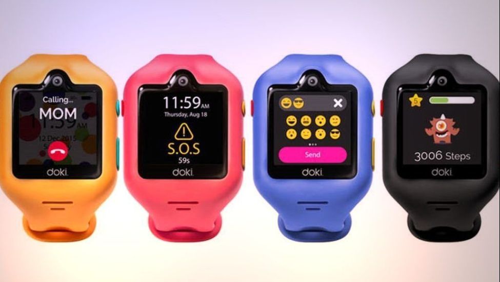 Examen de la montre intelligente pour enfants DokiWatch