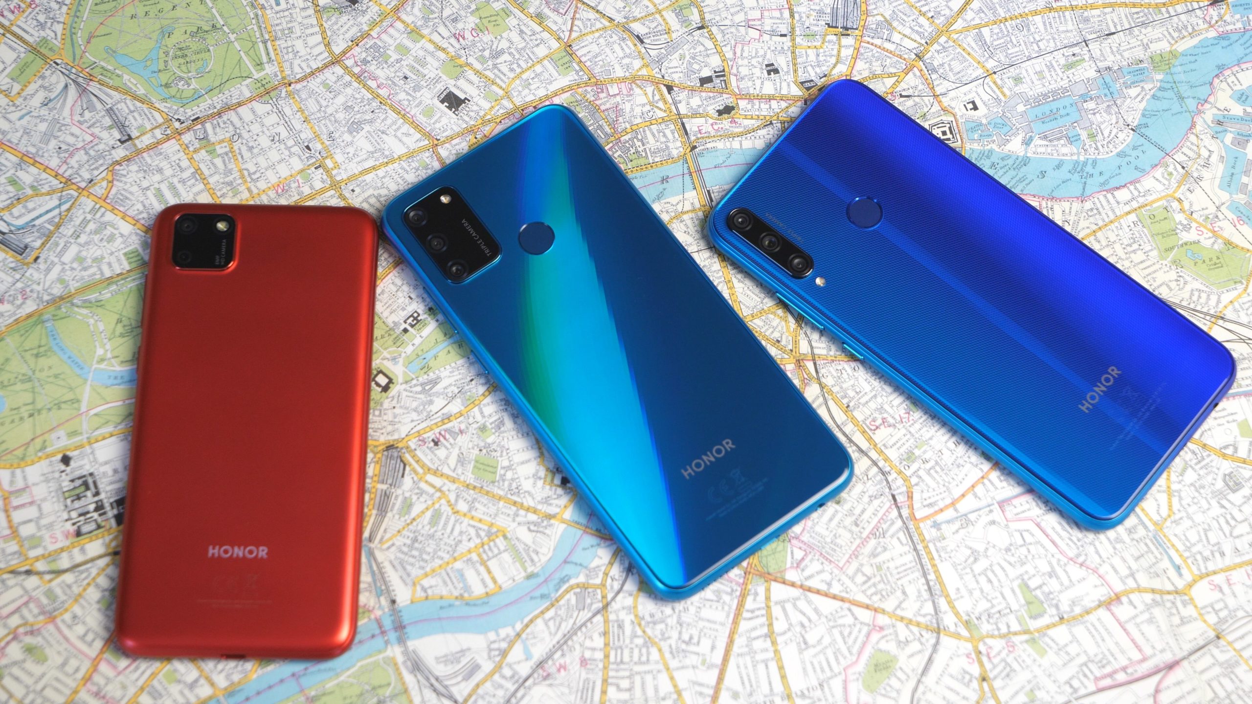 Test des smartphones Honor 9A, 9C et 9S